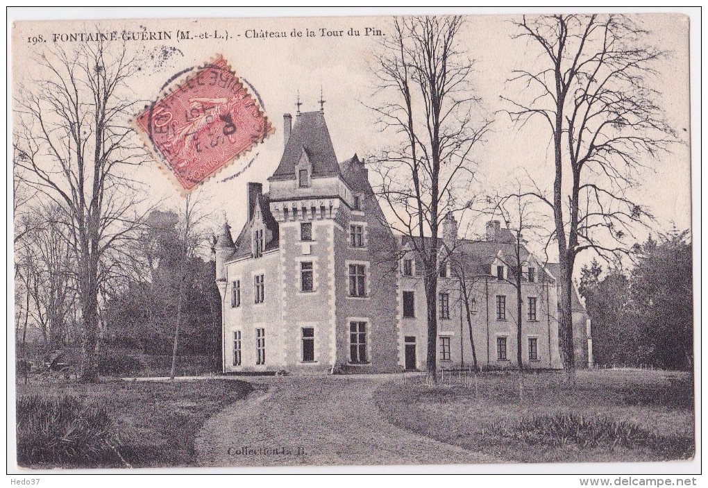 Fontaine-Guérin - Château de la Tour du Pin