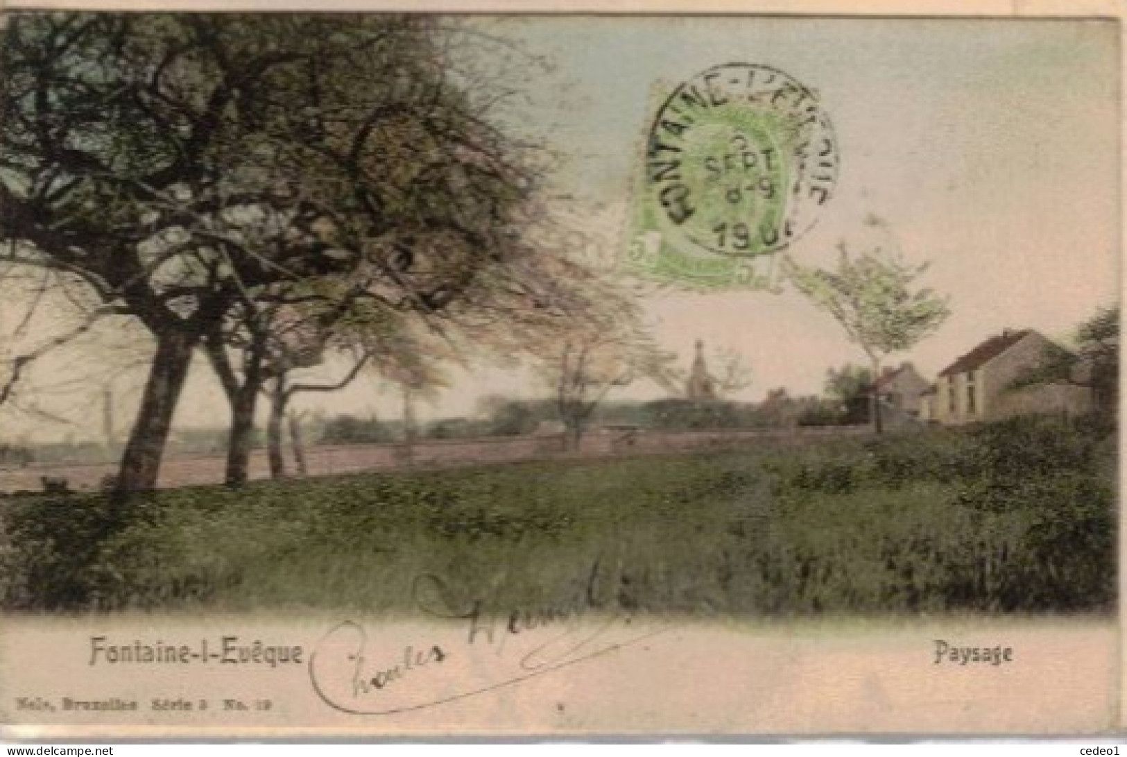 FONTAINE L'EVEQUE  PAYSAGE