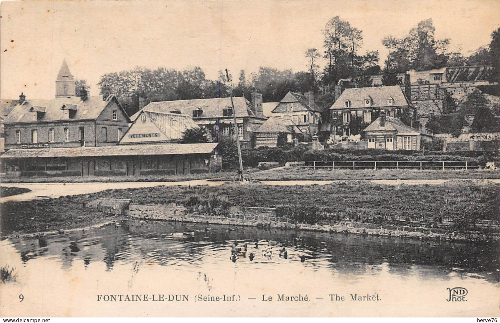 FONTAINE LE DUN - le Marché