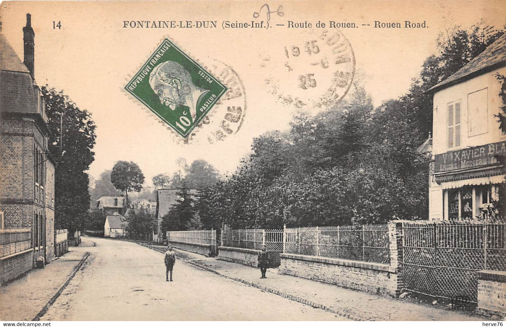 FONTAINE LE DUN - Route de Rouen