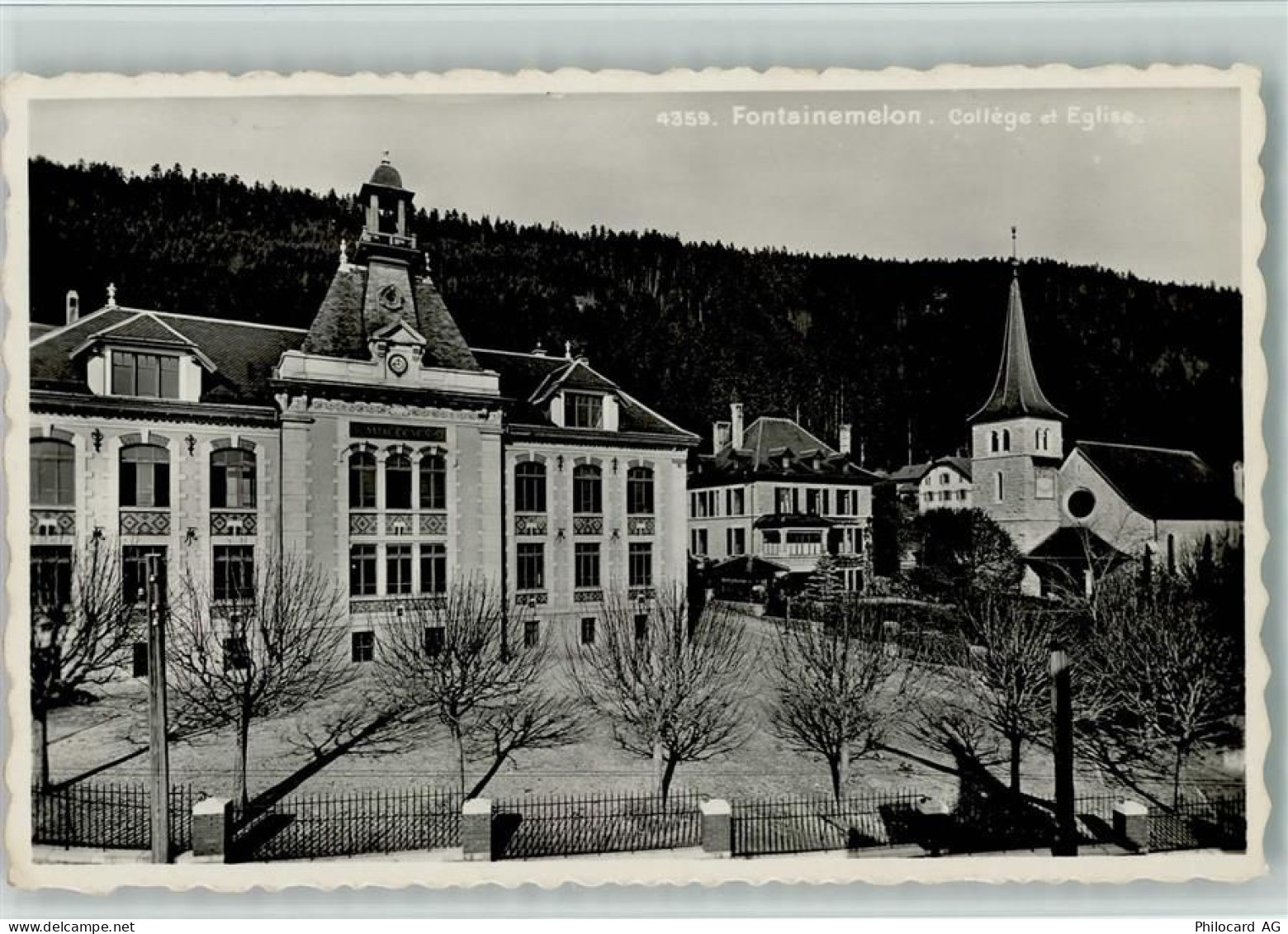 Fontainemelon - College et Eglise Schule an der Kirche - 11015012