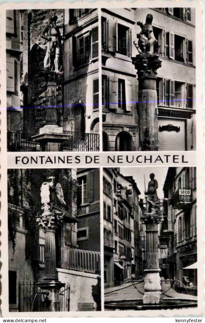 Fontaines de Neuchatel, div. Bilder