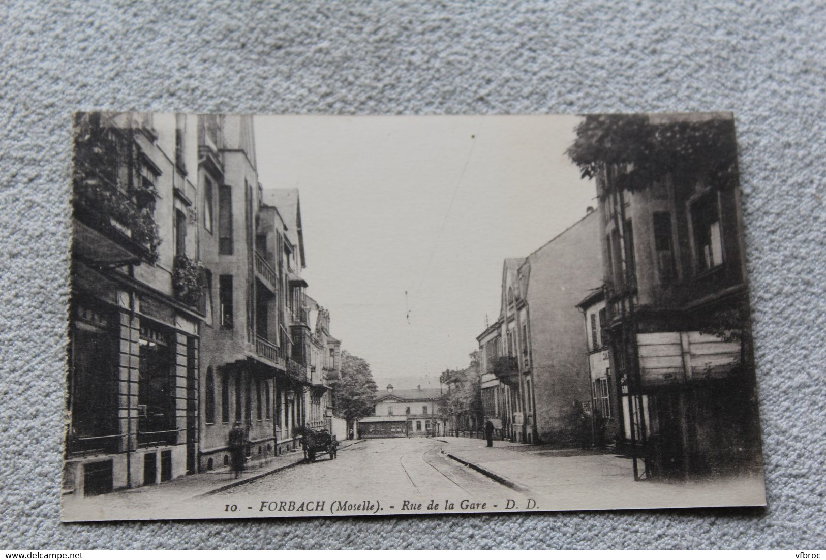Forbach, rue de la Gare, Moselle 57