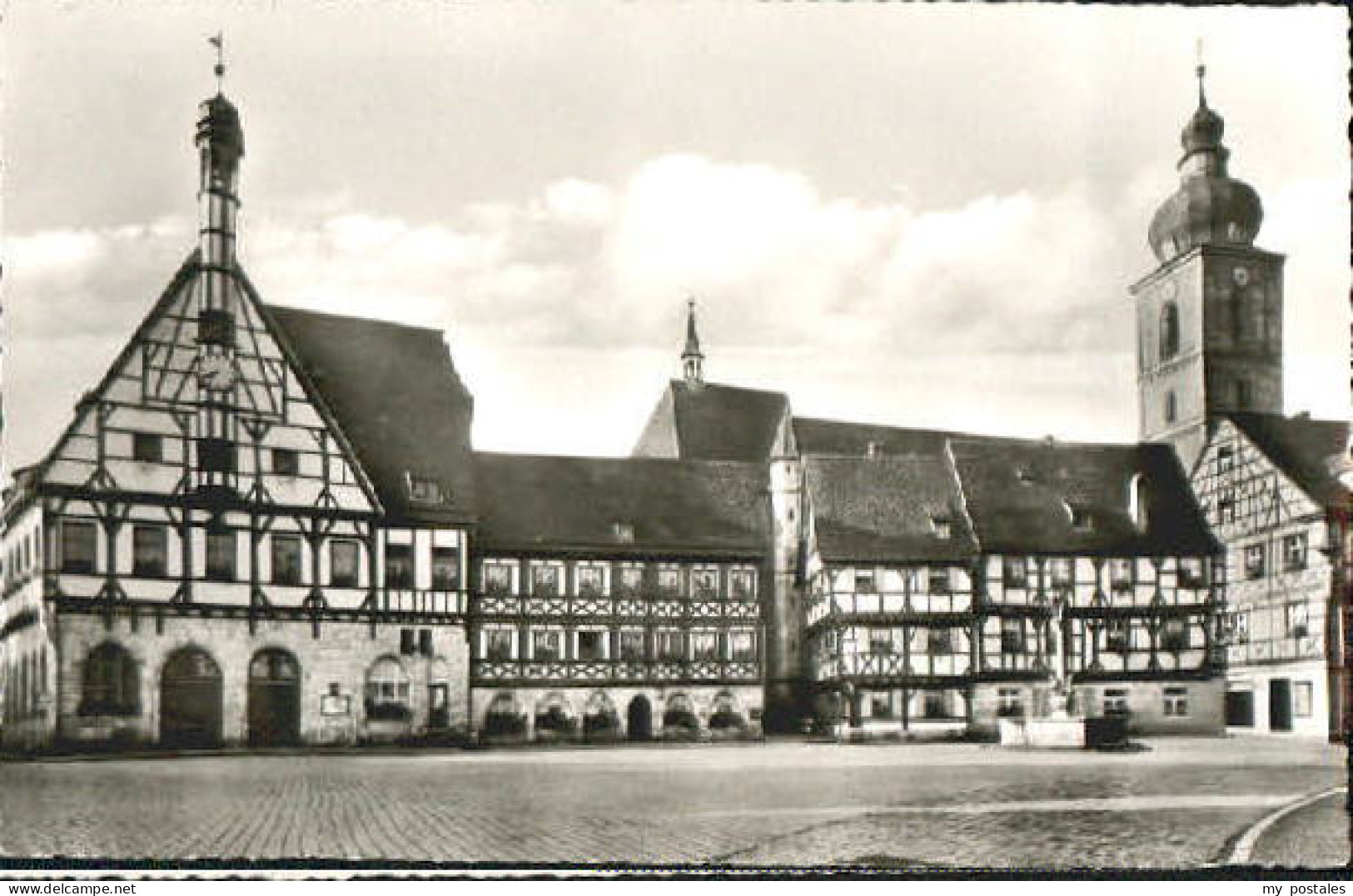 Forchheim Oberfranken Forchheim Rathaus x 1959