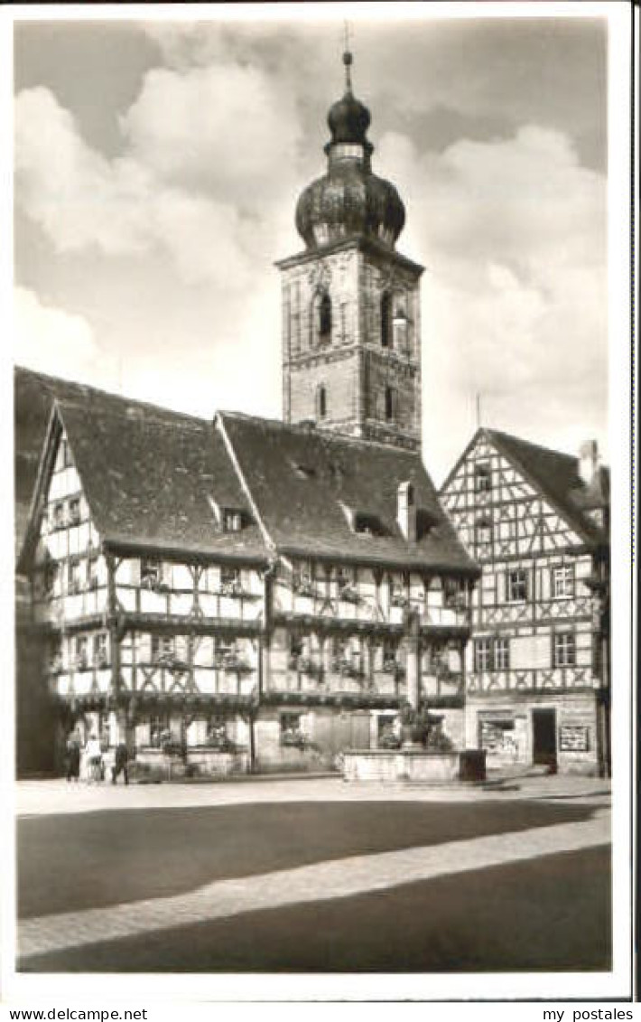 Forchheim Oberfranken Forchheim Rathausplatz