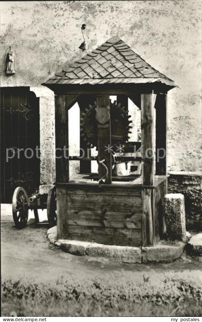 Forchheim Oberfranken Zisterne auf der Burg Gloessweinstein