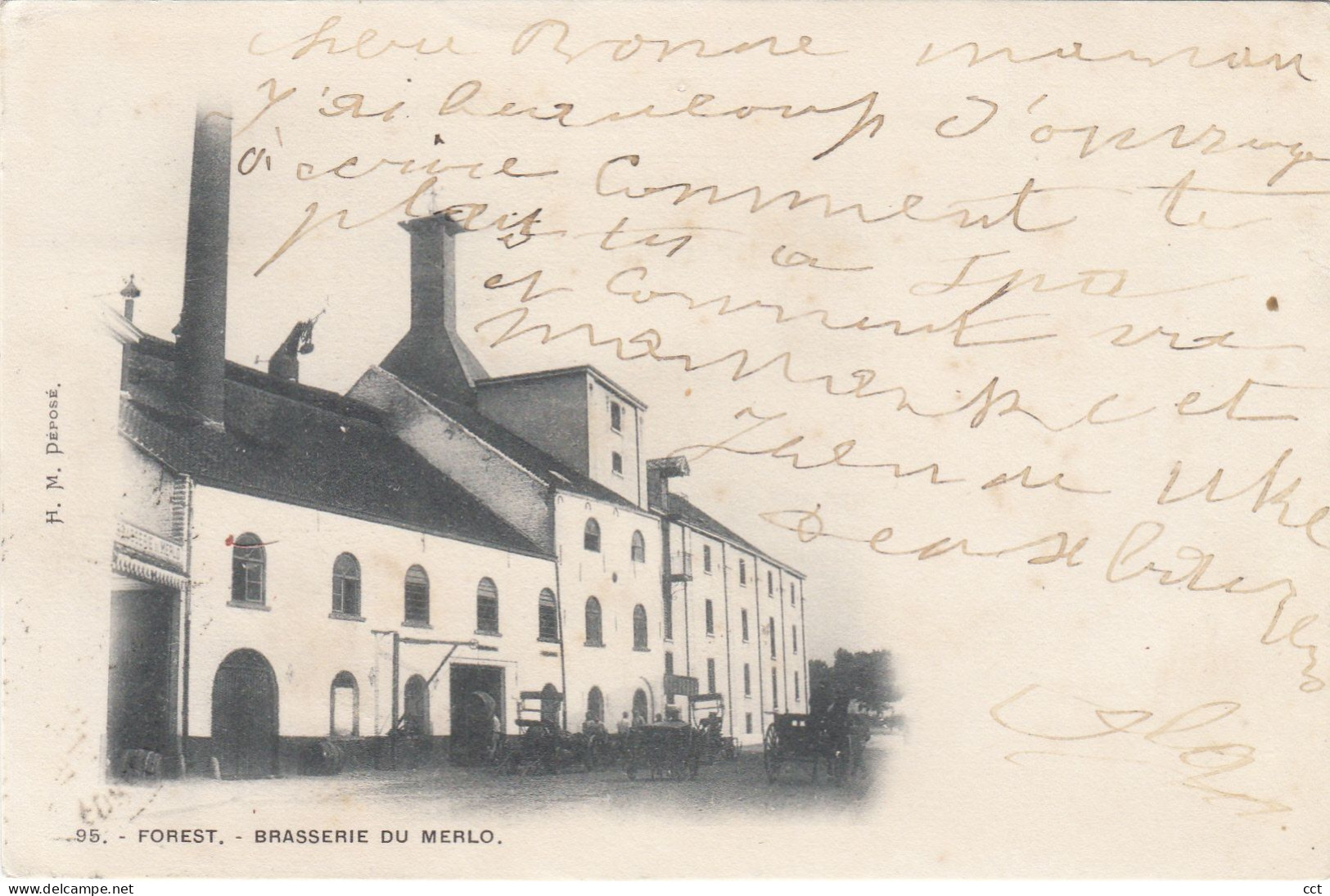 Forest Vorst  Bruxelles    Brasserie du Merlo   BROUWERIJ