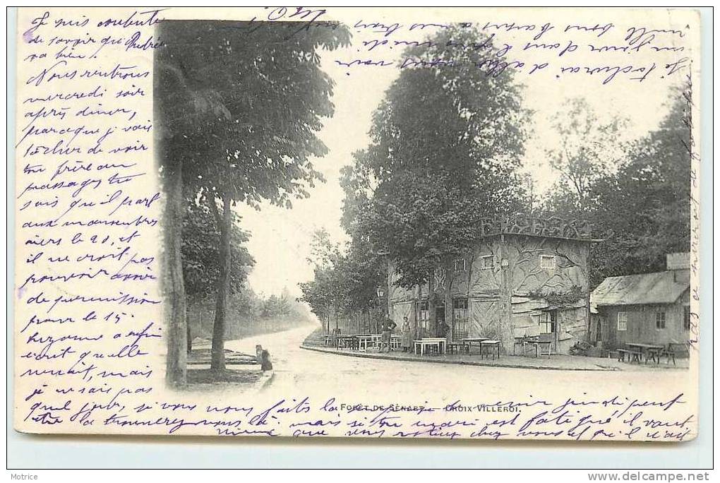 FORËT DE SENART     -   Croix Villeroy.