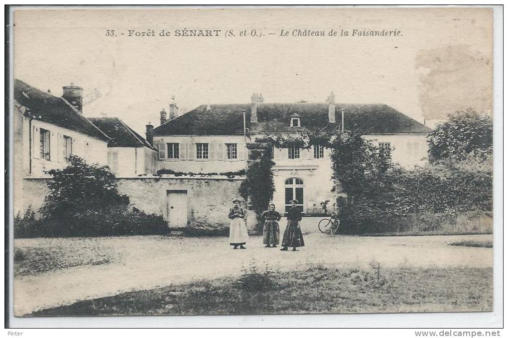 FORET DE SENART - Le château de la Faisanderie
