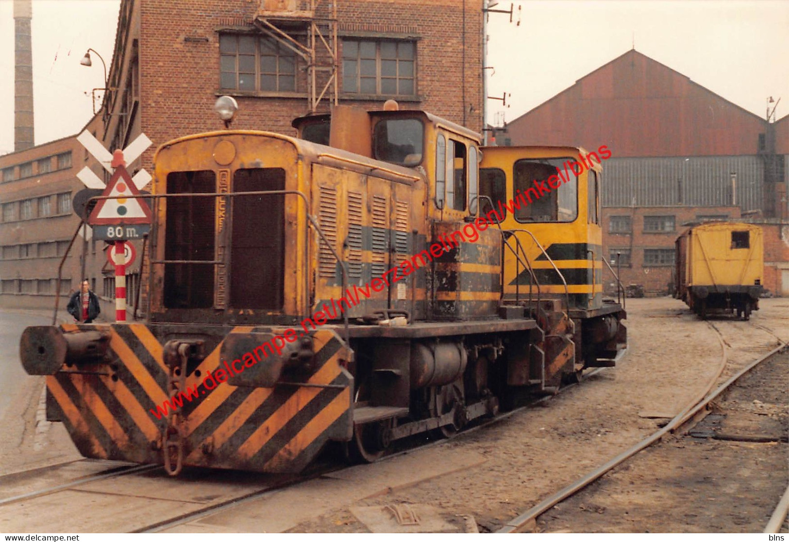 Forges de Clabecq - locomotive construit par Cockerill-Ougrée - photo - mars 1986 - Tubeke