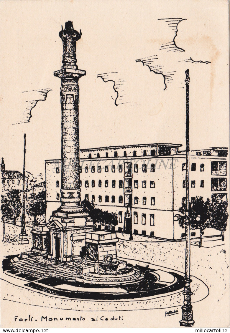 FORLI' - Monumento ai Caduti, Stamperia d'Arte Forlì