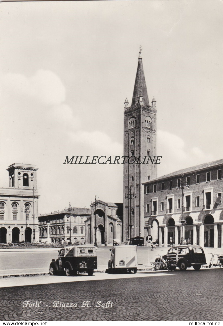FORLI': Piazza A. Saffi    1955 Forlì