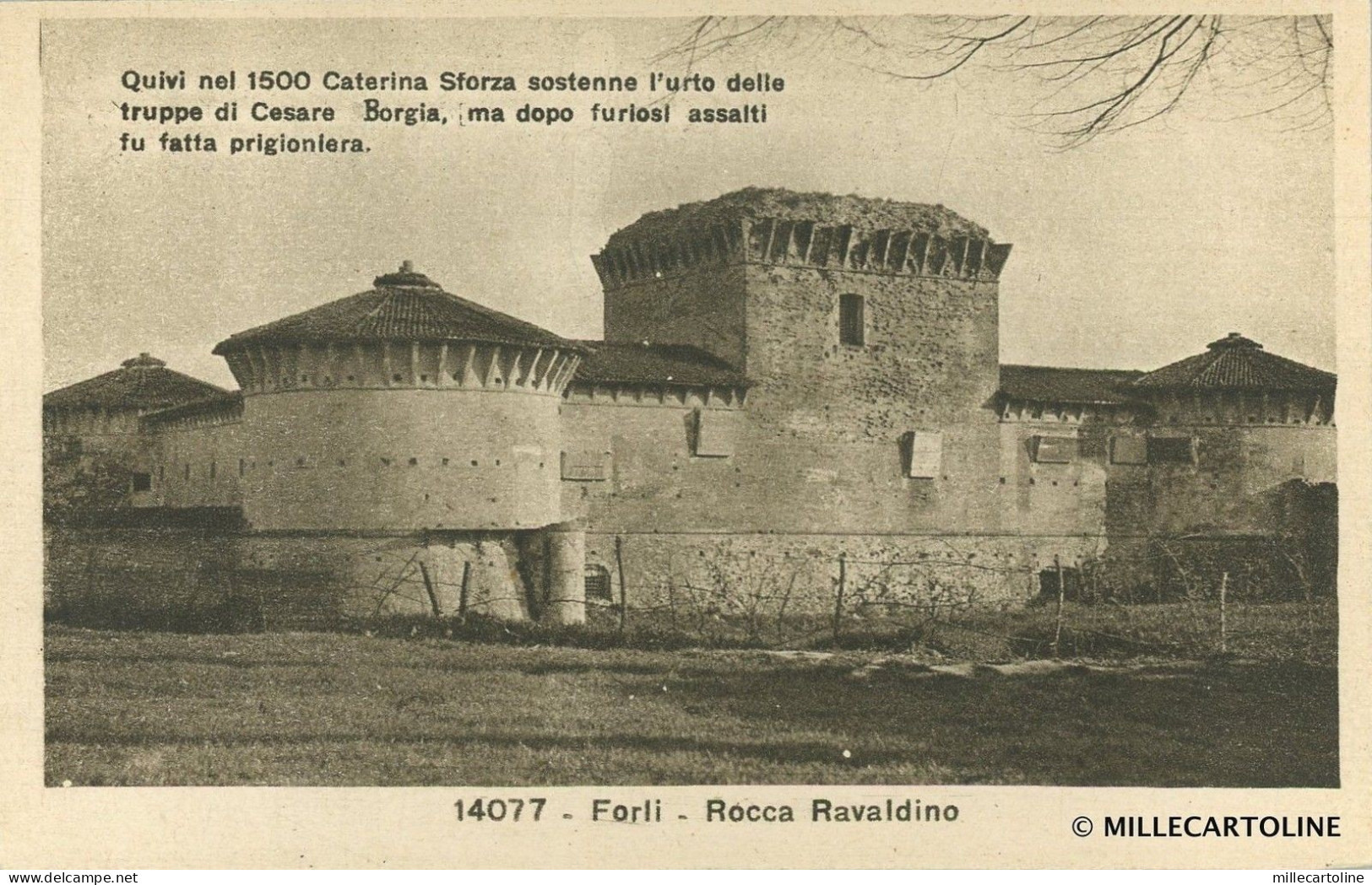 FORLI' - Rocca Ravaldino (Ed. Diena) Forlì
