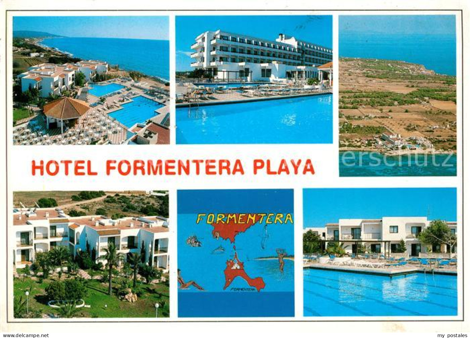 Formentera Hotel Formentera Playa Swimming Pool vista aerea