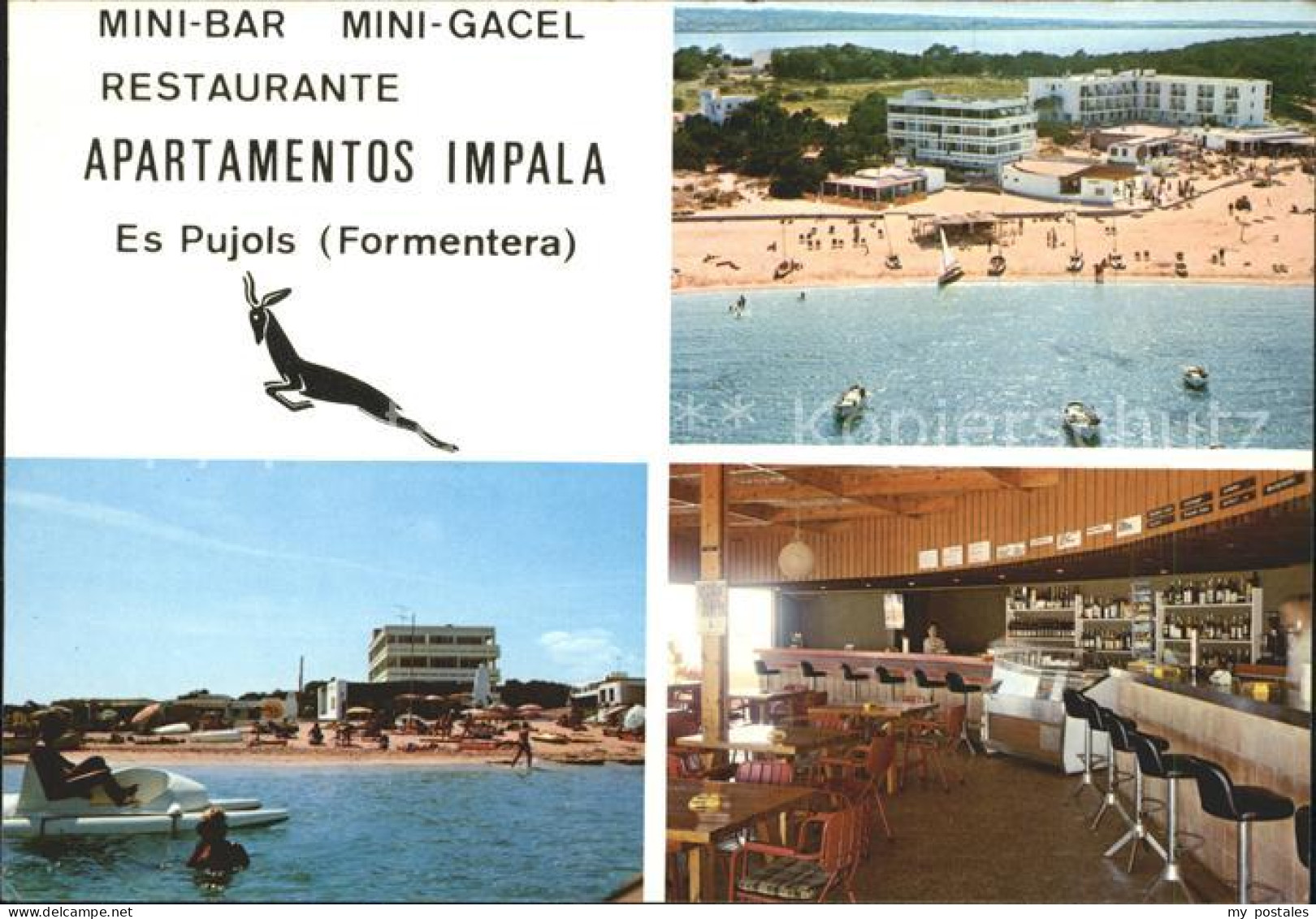 Formentera Minibar Restaurant Apartamentos Impala