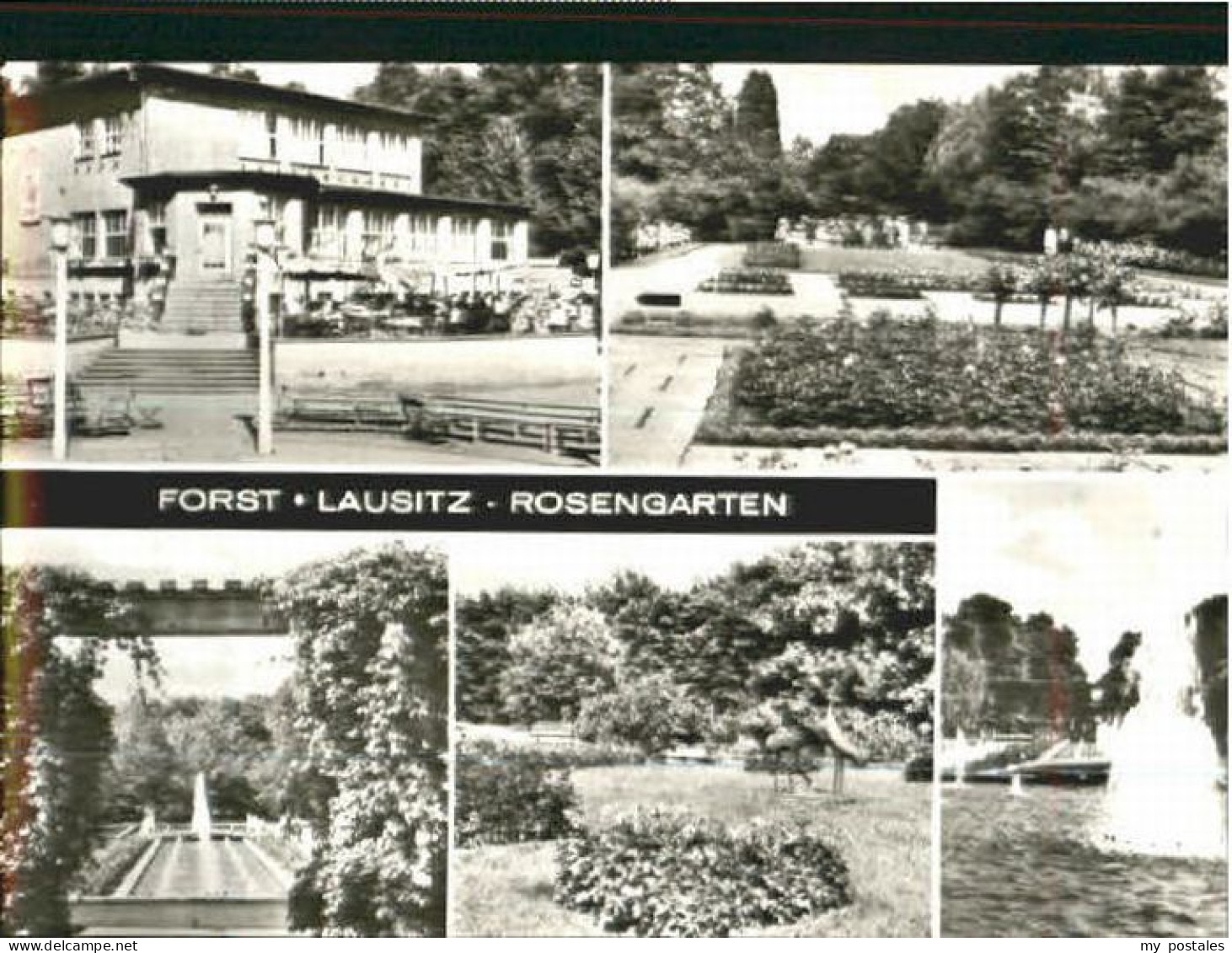 Forst Rosengarten ungelaufen ca. 1965