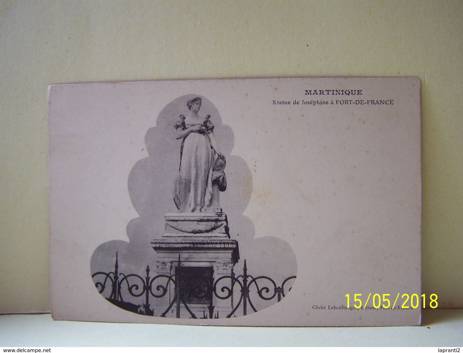 FORT-DE-FRANCE (MARTINIQUE) STATUE DE JOSEPHINE