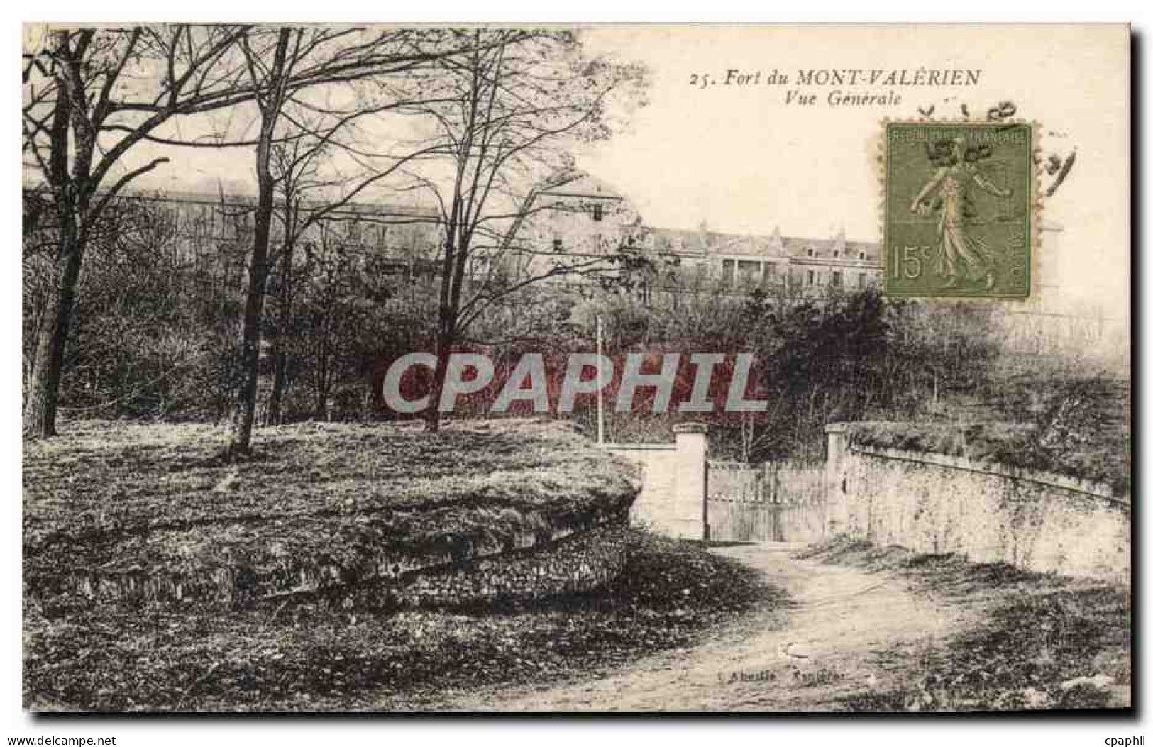 Fort du Mont Valerien - Vue Generale - CPA