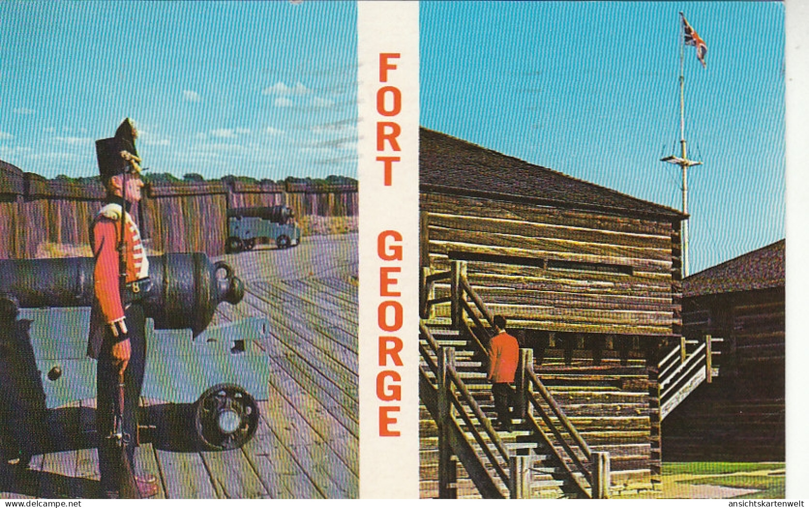 Fort George Niagara-on-the-Lake Ontario gl1967 #C5469
