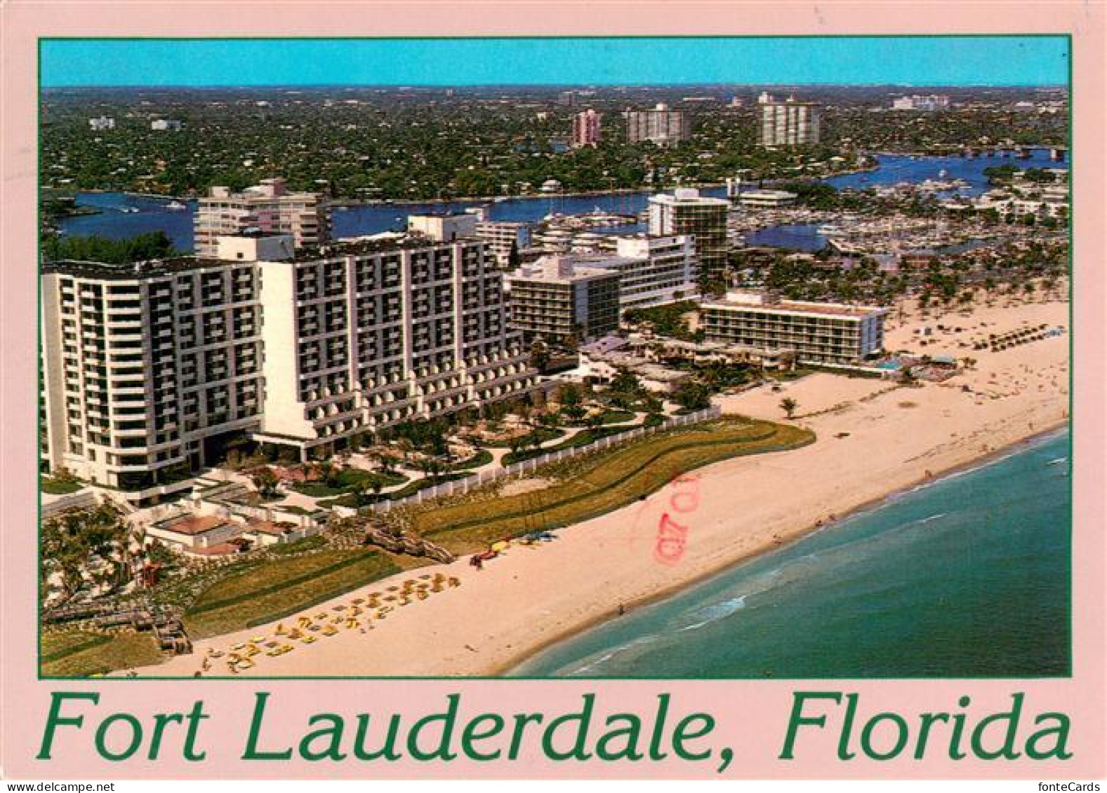 Fort Lauderdale Florida Fliegeraufnahme