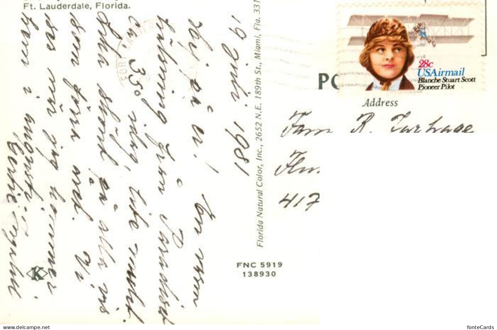 Fort Lauderdale Florida Fliegeraufnahme