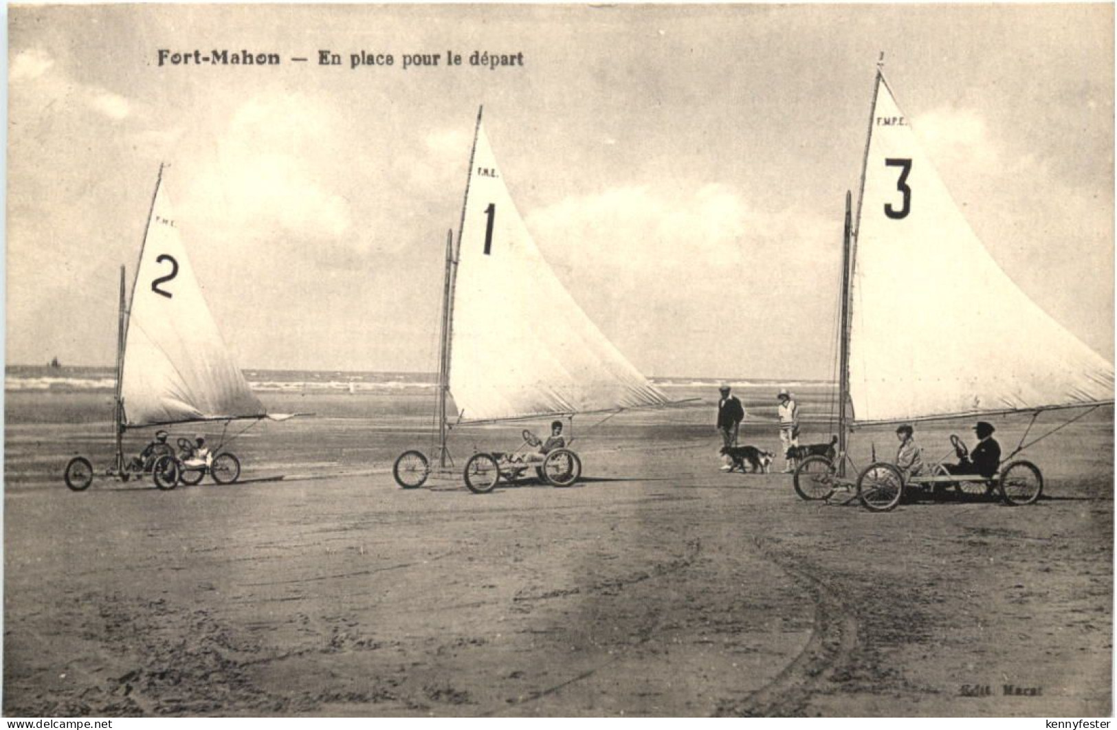 Fort Mahon - En place pour le depart