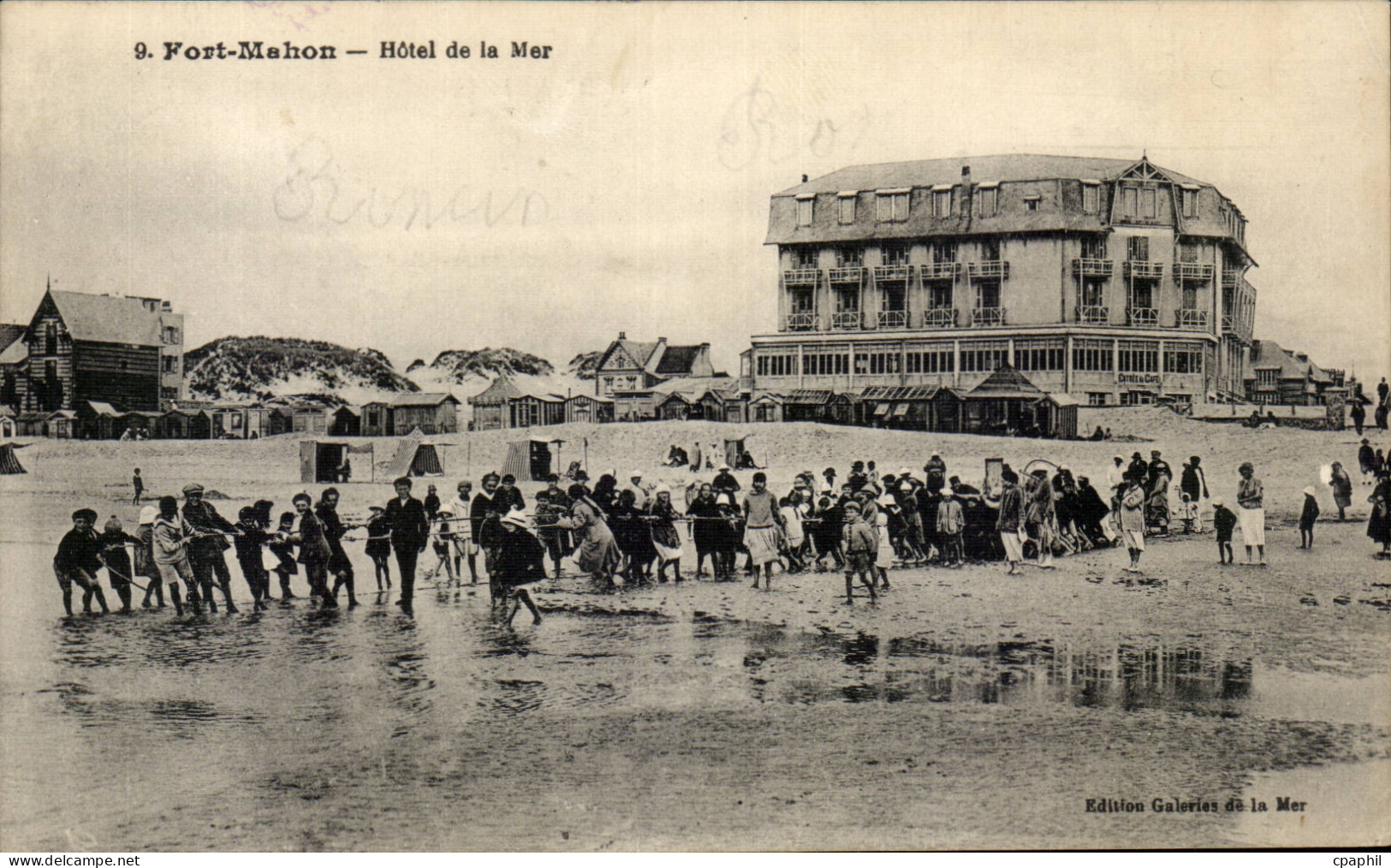 Fort Mahon - Hotel de la Mer - Jeux - enfants - CPA