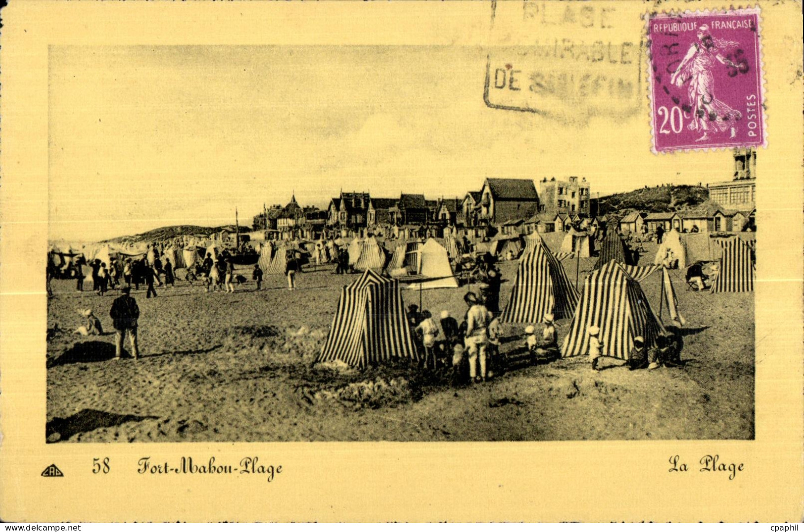 Fort Mahon - La Plage - CPA