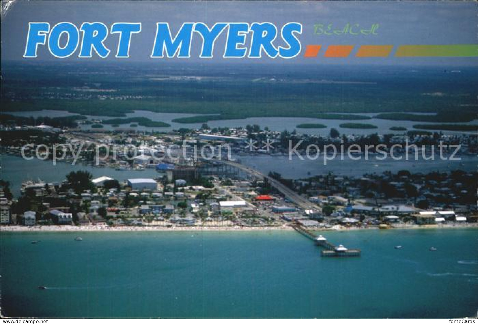 Fort Myers Beach Fliegeraufnahme