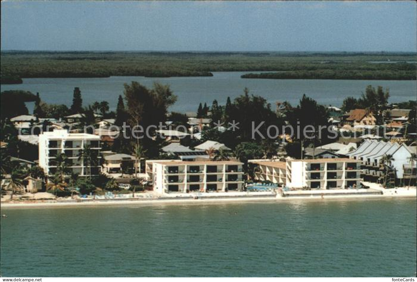 Fort Myers Beach Sandpiper Gulf Resort Fliegeraufnahme