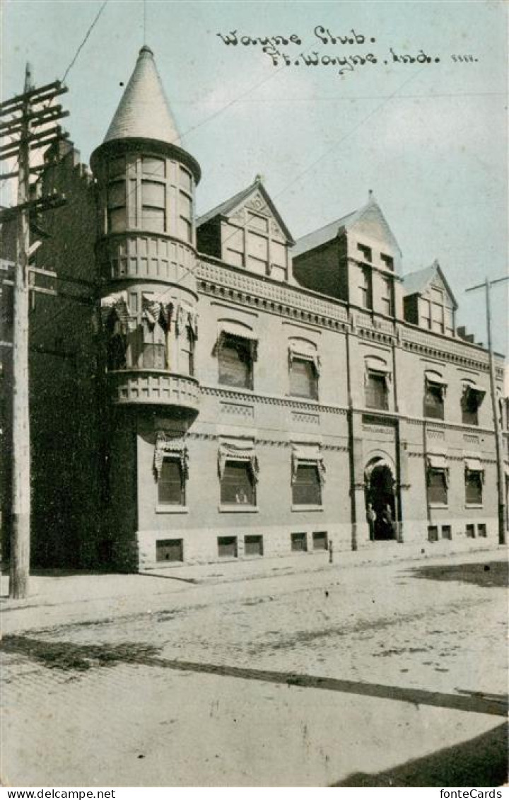 Fort Wayne Indiana USA Wayne Club