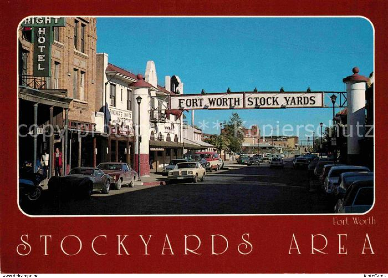 Fort Worth Stockyards Area