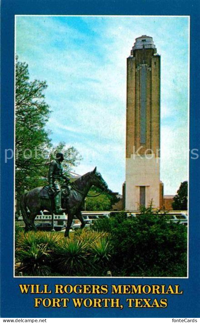 Fort Worth Will Rogers Denkmal