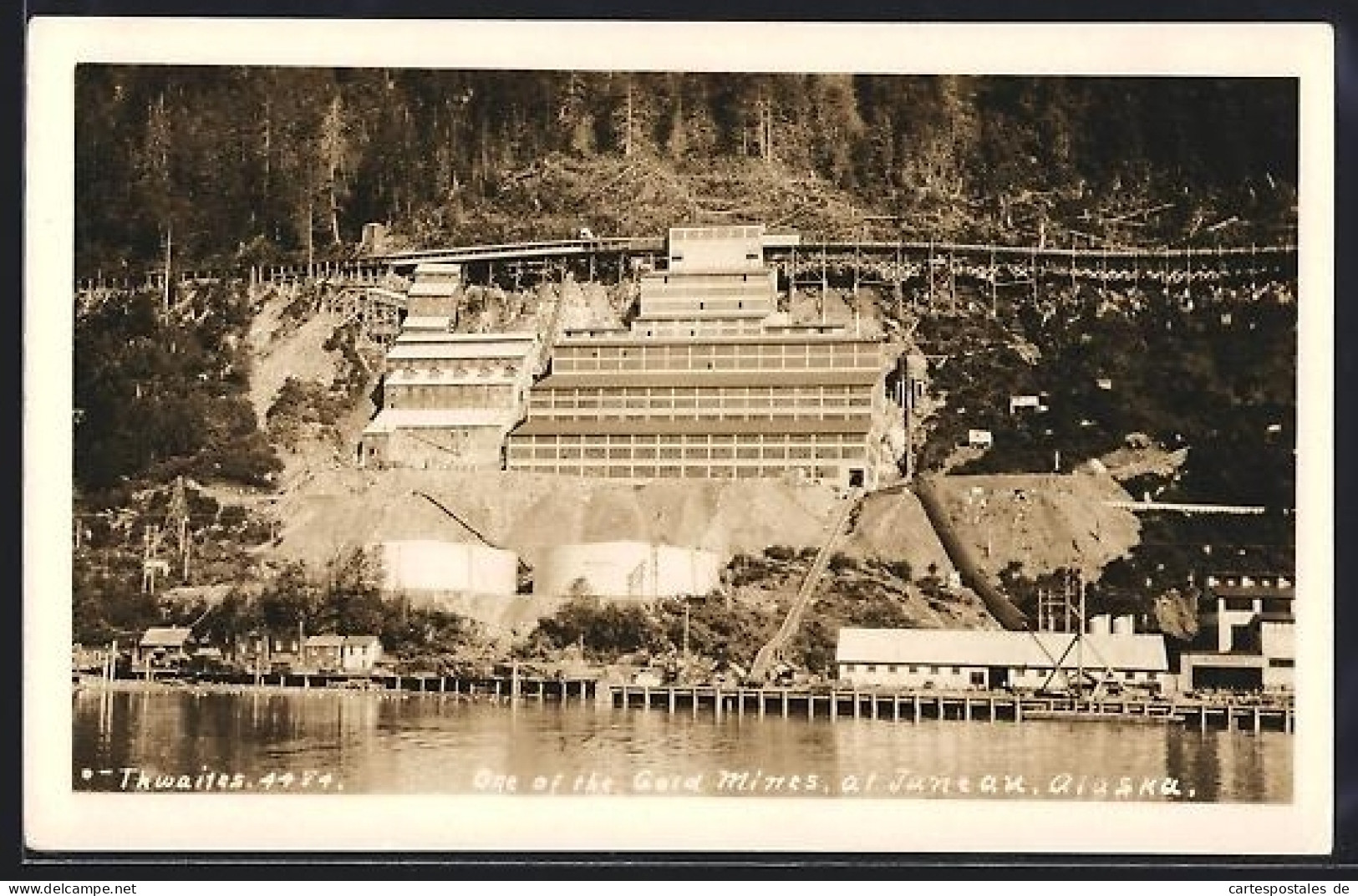 Foto-AK Juneau, AK, One of the gold mines at Juneau, Bergbau