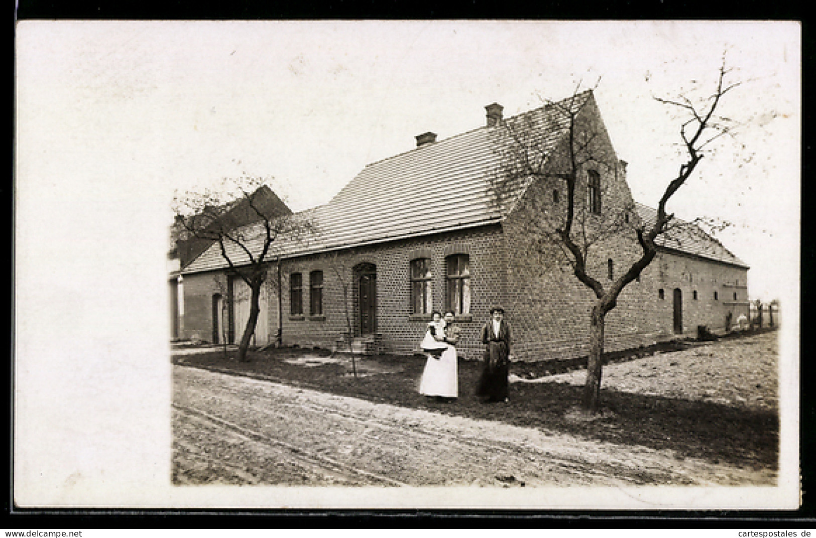 Foto-AK Niedergörsdorf, Haus Haseloff