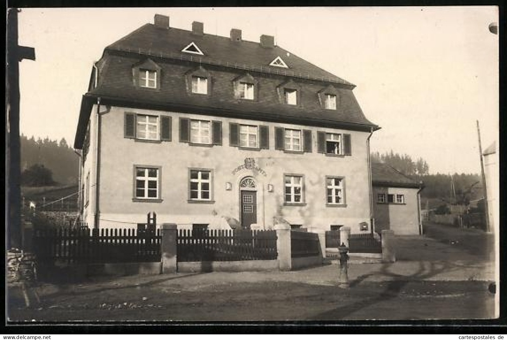 Foto-AK Rechenberg /Bienenmühle, Kaiserliches Postamt 1926