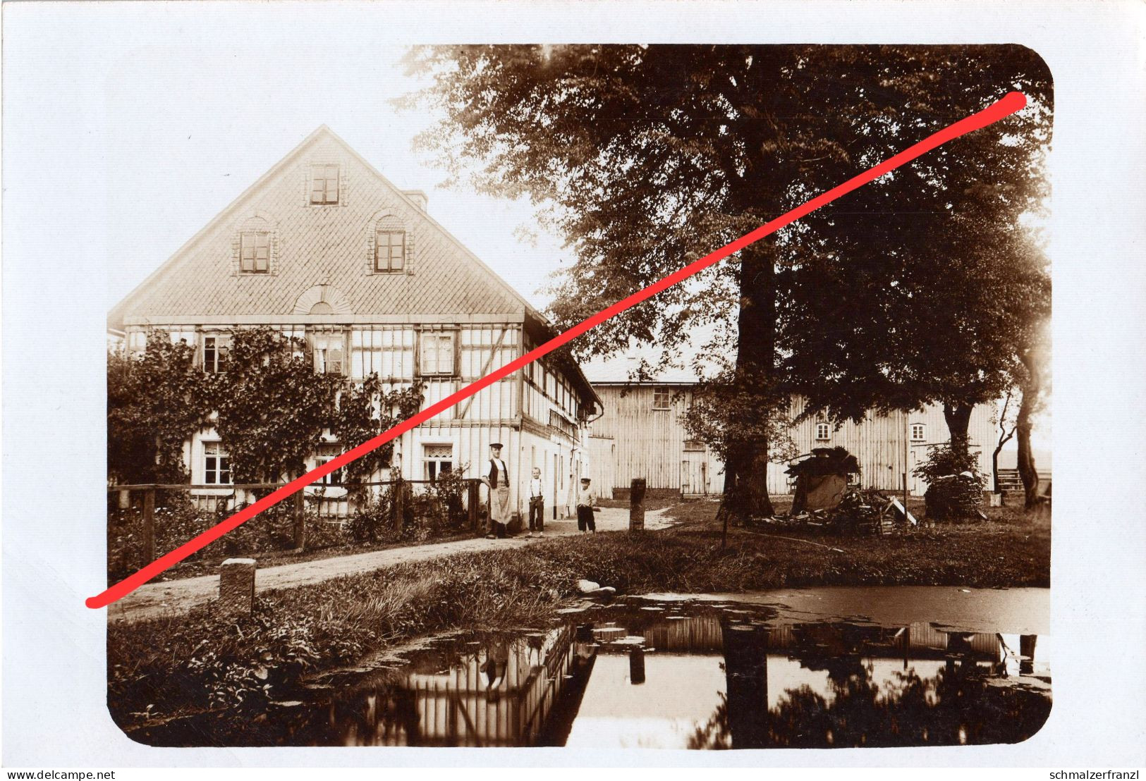 Foto AK Wilschdorf Gehöft Bauernhof a Dürrröhrsdorf Dittersbach Arnsdorf Stolpen Fischbach Helmsdorf Rossendorf Radeberg