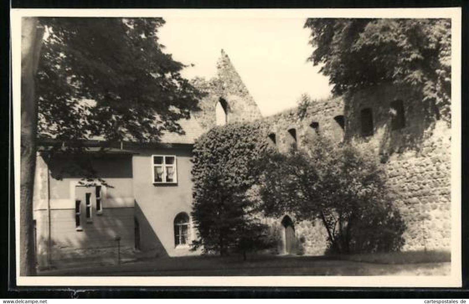 Foto-AK Zehdenick, Klosterruine