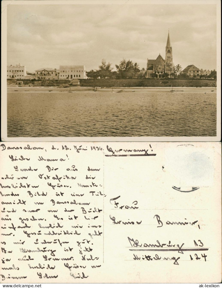 Foto Daressalam Stadt Tansania Tanzania Kolonie 1936 Privatfoto