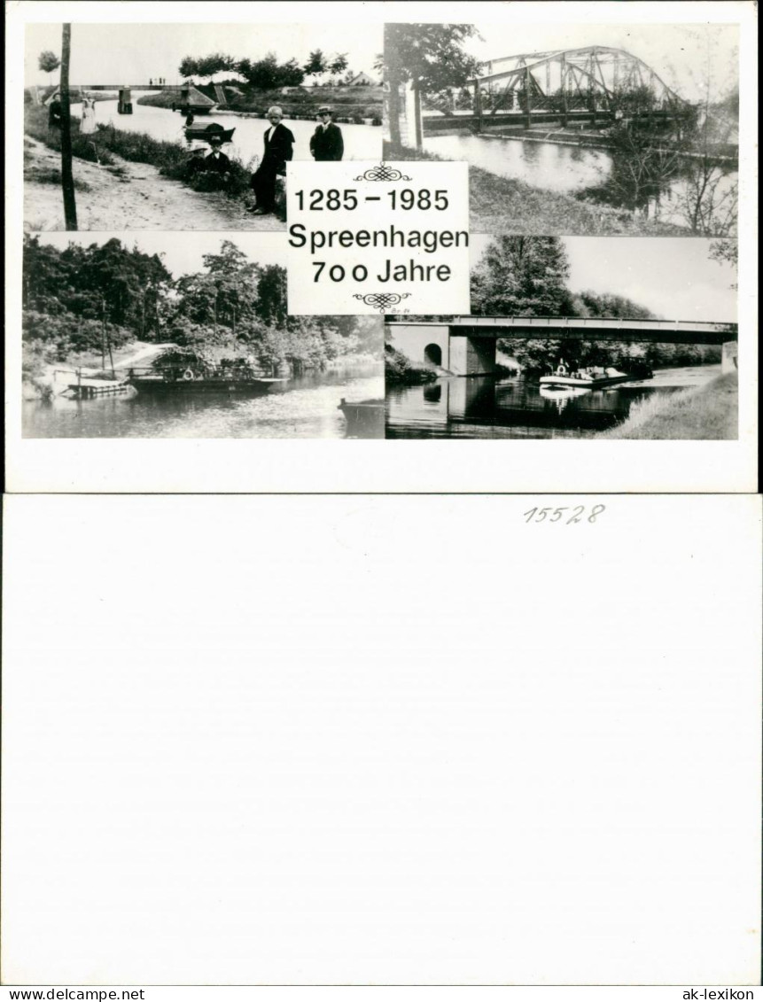 Foto Spreenhagen 4 Bild 700 Jahre 1985 Privatfoto