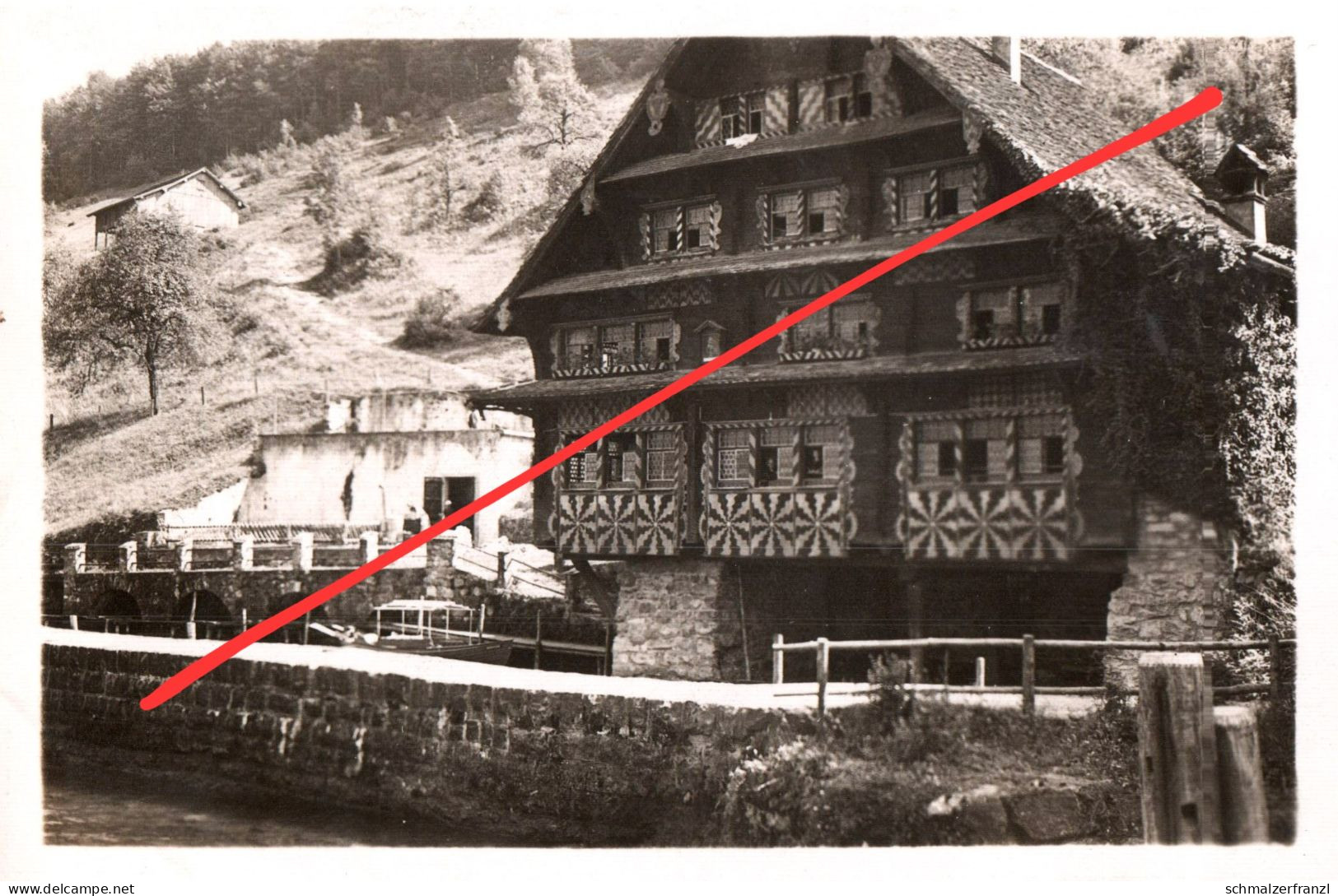 Foto Treib Wirtshaus Chalet Vierwaldstättersee Seelisberg Brunnen Ingenbohl Luzern Altdorf Schwyz Uri UR Schweiz Suisse