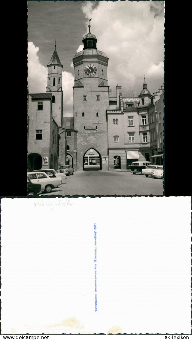 Foto Vilsbiburg Straße Tor Mercedes 1962 Privatfoto