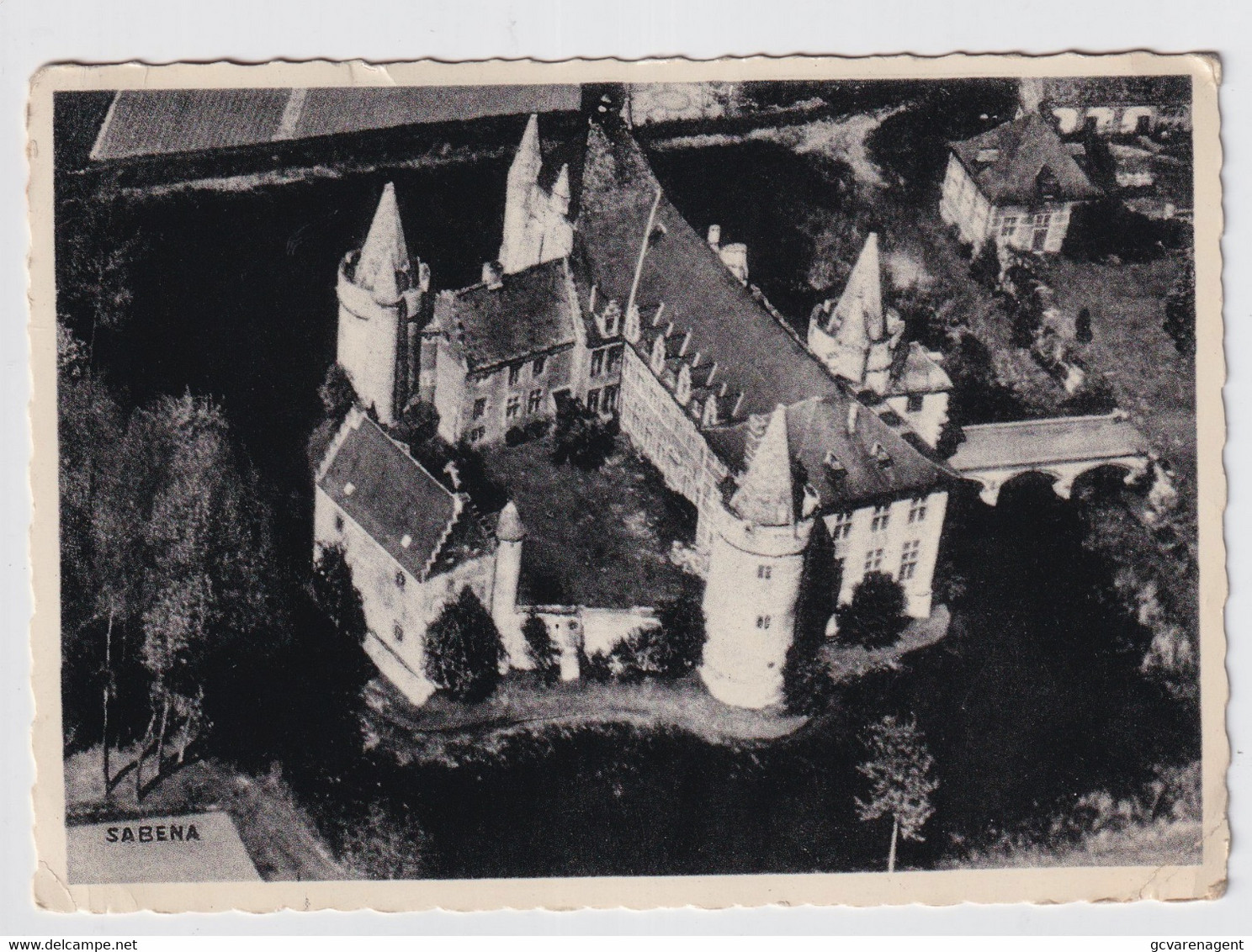 FOTOKAART SABENE  KASTEEL LAARNE