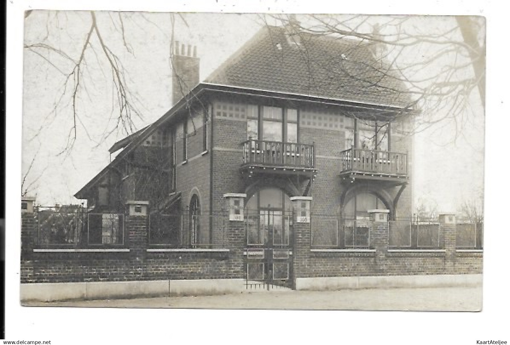 Fotokaart - Villa Rosa - Onbekend Te Identificeren.