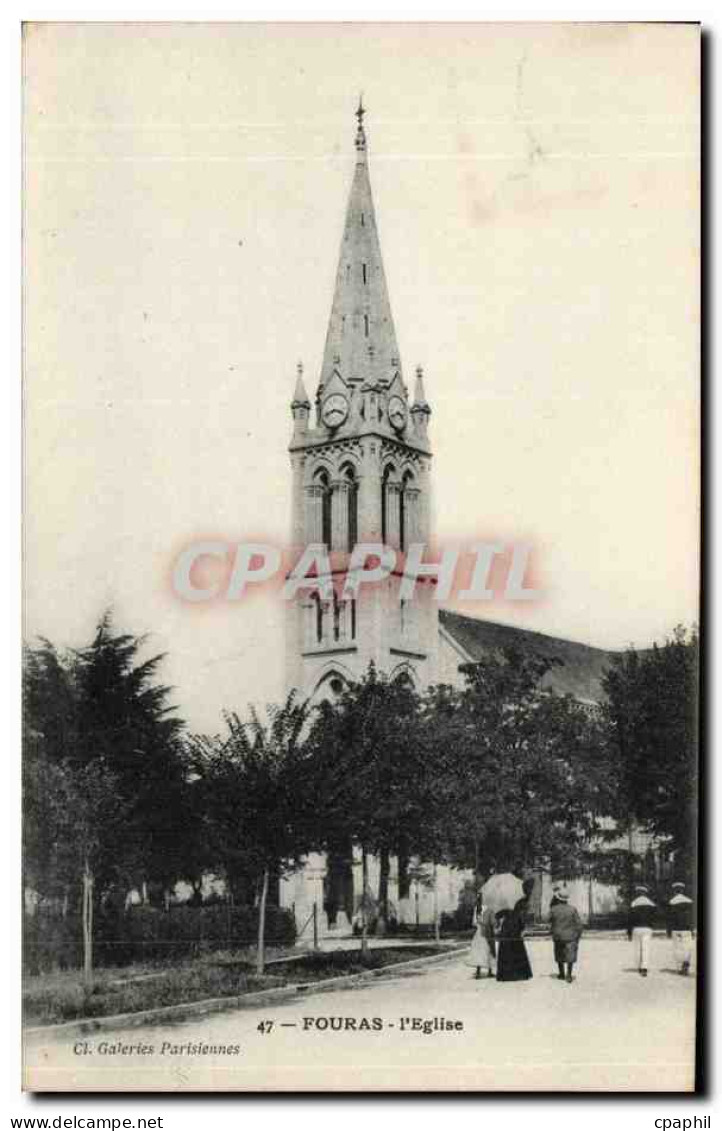Fouras les Bains CPA L'eglise
