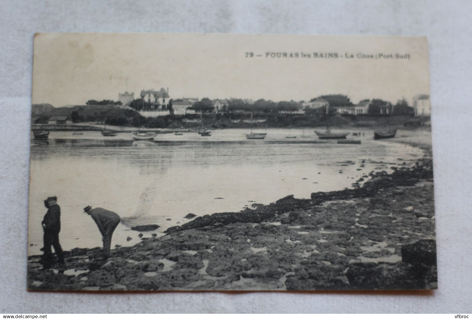 Fouras les Bains, la Coue, port sud, Charente Maritime 17