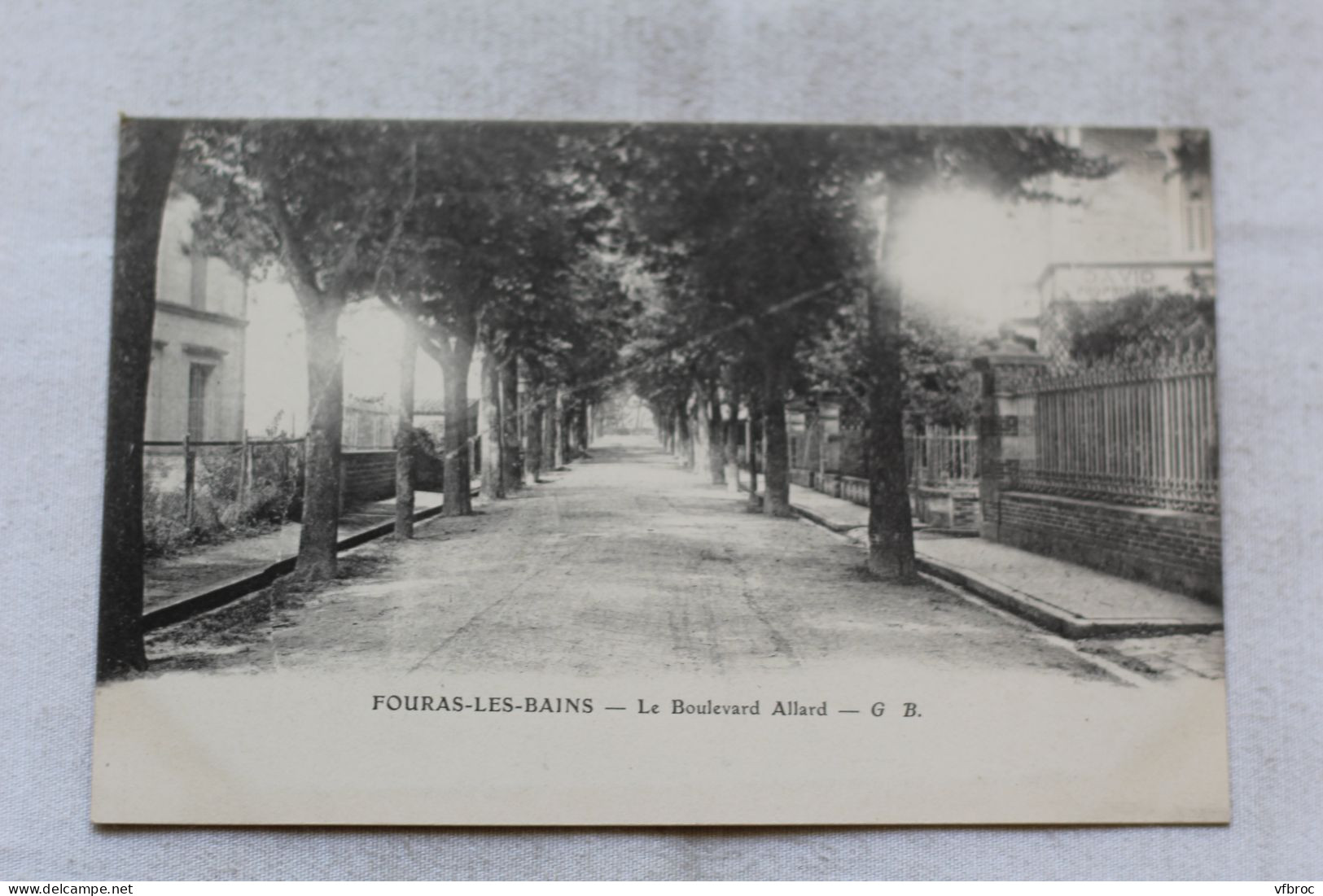 Fouras les Bains, le boulevard Allard, Charente Maritime 17