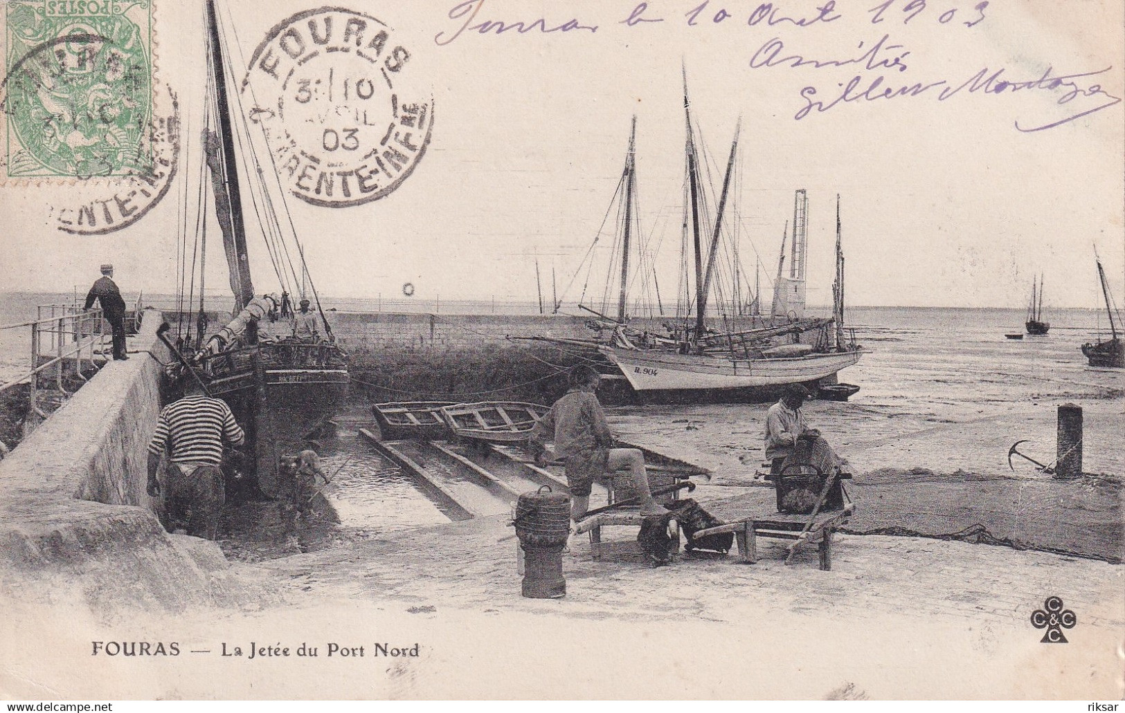 FOURAS LES BAINS(PECHEUR)