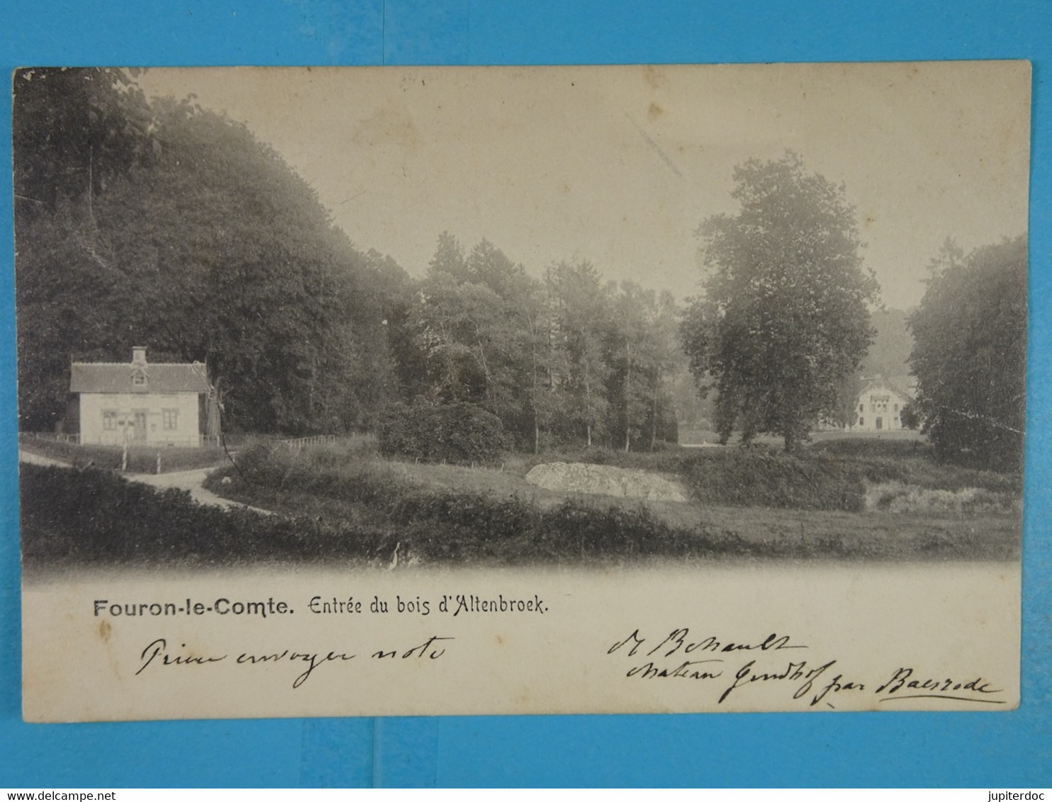 Fouron-le-Comte Entrée du bois d'Altenbroek