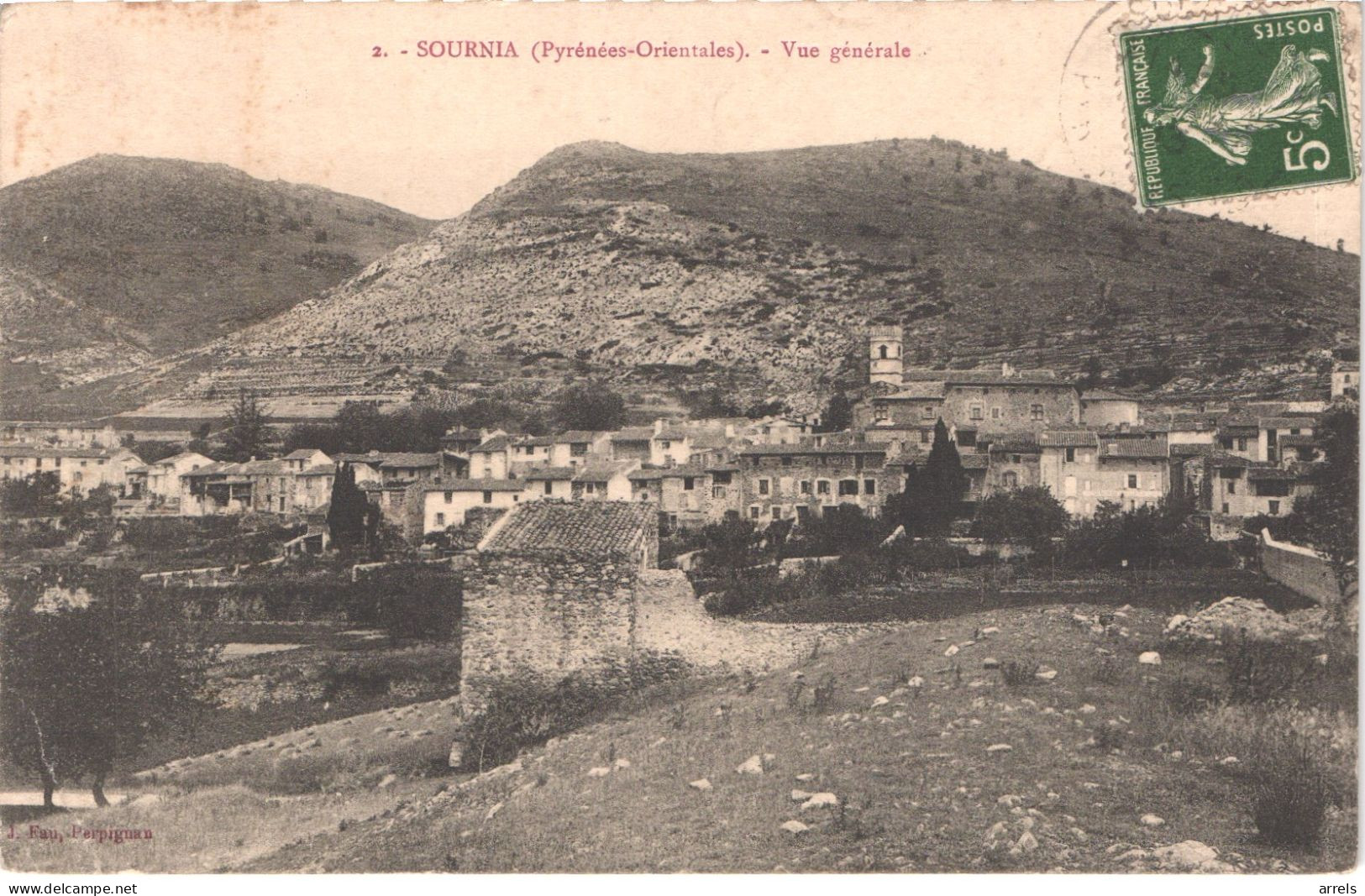 FR66 SOURNIA - fau 2 - vue générale - belle